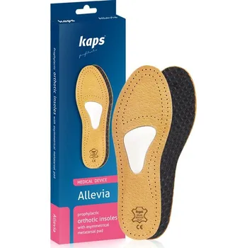 Vložka do bot Ortopedické kožené vložky do bot Allevia 44