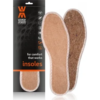 Vložka do bot WORKER WALKER Vložky do pracovní obuvi kokosové Coco Fibre Pro 42