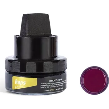 Pleťový krém Krém na kožené boty s aplikátorem Delicate Cream 50ml, bordový