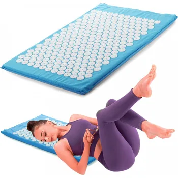 Masáž VERK Akupresurní podložka 65 x 41 cm modrá