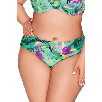 Dámské plavky Spodní díl plavek Ava Lingerie SF-211/5/B Vibrant - Brazilky Světle zelená 3XL