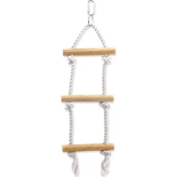 Hračka pro ptáka Hračka Bird Jewel závěsná dřevo a provaz 12x40cm