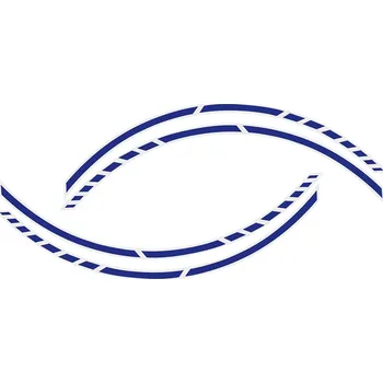 Foliatec samolepící linka na obvod kola Racing, modrá
