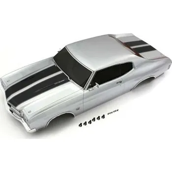 RC náhradní díl Kyosho Fazer FZ02 1:10 Chevy Chevelle R SS 454 LS6 Body Set - Silver - expresní doprava