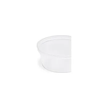 Jednorázové nádobí Dresinková miska (PP) s víčkem průhledná 60ml 74906