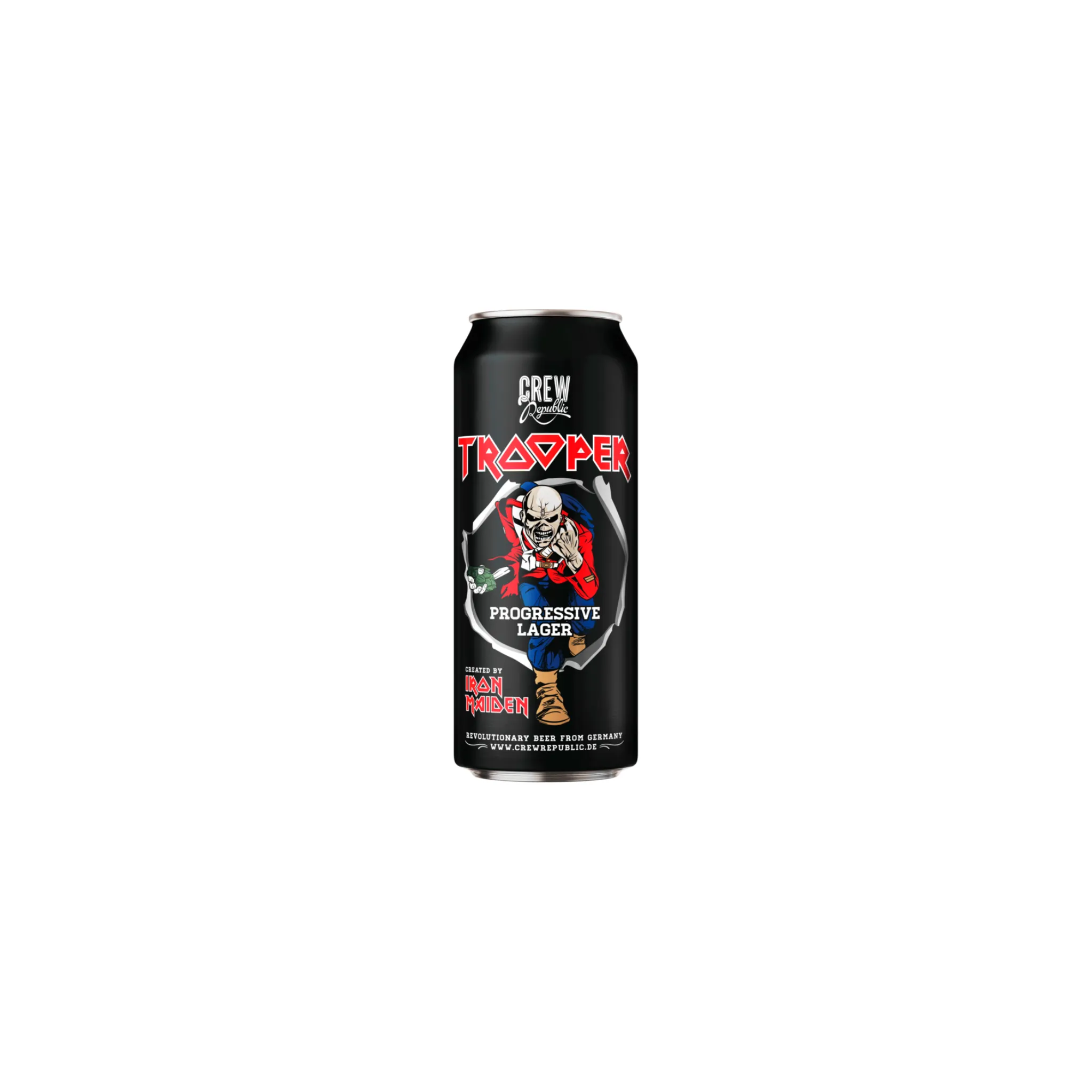 Fotografie 1 - Pivo Crew Republic Trooper by Iron Maiden Hell 11° 0,5 l plech mix motivů