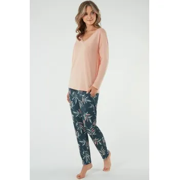 Dámské pyžamo Dámské pyžamo Italian Fashion Julietta - bavlna Světle oranžová M