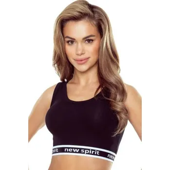 Sportovní top Eldar Hera - viskóza Černá L