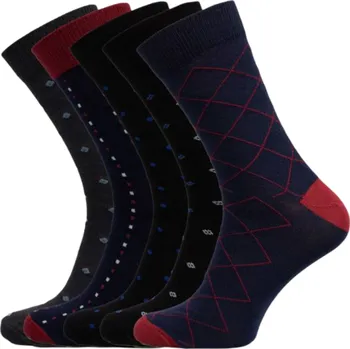 Elegantní pánské bavlněné ponožky, Tulmero, EU (43-46)