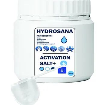 Koupelová sůl HydroSana Aktivující sůl - aktivující sůl do detoxikační vaničky s odměrkou 500g
