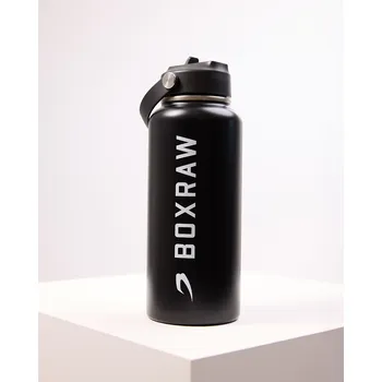 Láhev Ocelová láhev BOXRAW – černá