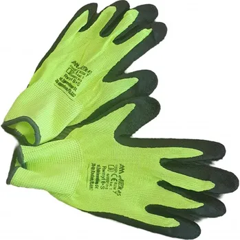 Pracovní rukavice Zahradní - pracovní rukavice s částečnou latexovou úpravou, 10 párů