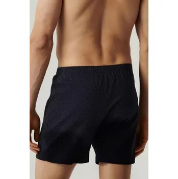 Trenýrky 2 PACK trenýrky Atlantic 2MBX-073 Tmavěmodrá-modrá L