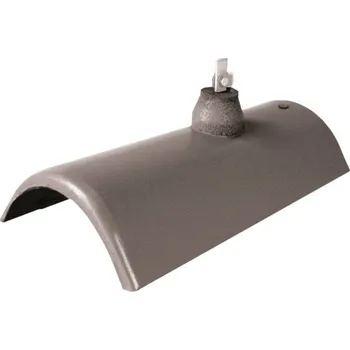 Střešní lemovaní Hřebenáč hromosvodový Bramac Star s příchytkou mocca metalic