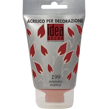 Vodová barva Maimeri Idea Decor Akrylová barva Purple 110 ml 1 ks