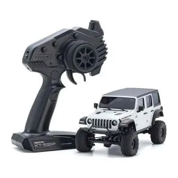 RC model auta Kyosho Mini-Z 4X4 MX-01 Jeep Wrangler Unlimited Rubicon White (KT531P) - expresní doprava