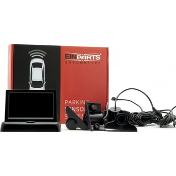 Držák SPZ Sada parkovacích senzorů EPP5700 Truck černá s kamerou zadní EINPARTS AUTOMOTIVE