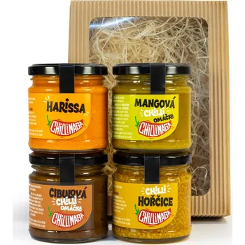 Omáčka ChilliMaga - Výběrový chilli balíček, 200 g