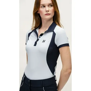Dámské tričko HORSEWARE Tričko Polo Newmarket Horseware, dámské, blue S