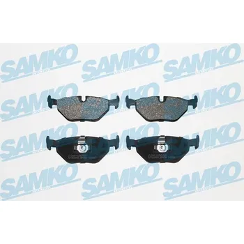 Brzdová destička Sada brzdových destiček, kotoučová brzda SAMKO 5SP650