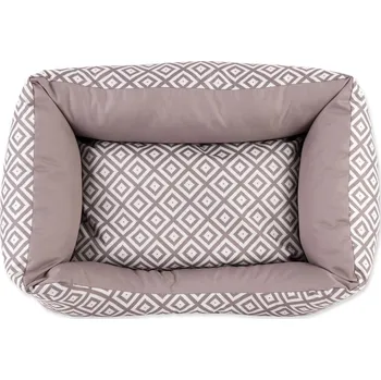 Pelíšek pro psa Pelech Dog Fantasy Sofa etno hnědý 65x50x18cm
