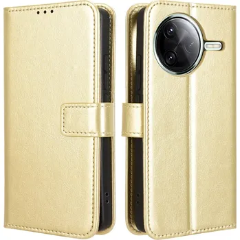 Pouzdro na mobilní telefon Crazy knížkové pouzdro na Xiaomi Poco F7 Pro 5G/Poco F7 Ultra 5G - zlaté