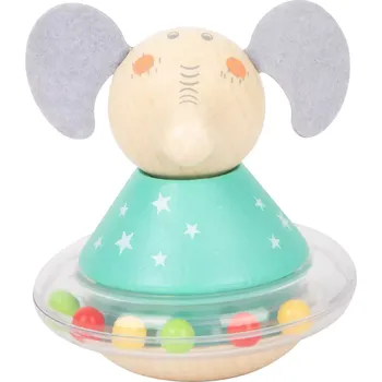 Dřevěná hračka small foot Točíčí pastelové zvířátko 1 ks slon