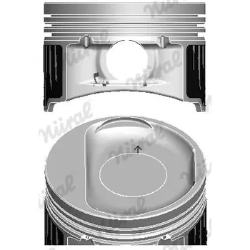 Píst motoru Píst NÜRAL 87-436806-00
