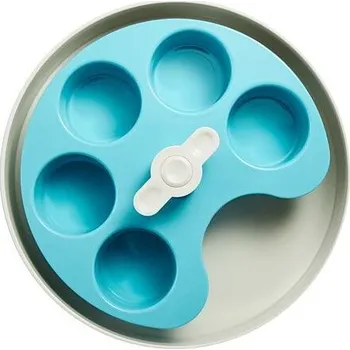 PetDreamHouse zpomalovací miska Spin Palette – modrá