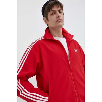 Pánská mikina Mikina adidas Originals Adicolor Woven Firebird Track Top IT2495 červená 33X, vel. XL