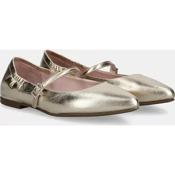 Dámské baleríny Kožené baleríny Answear.LAB zlatá barva 3354.2 10Y, EUR 38