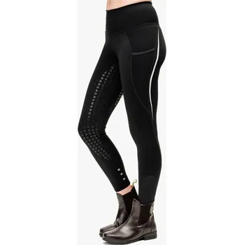 Jezdecké kalhoty HORSEWARE Legíny jezdecké Formfit Horseware, s gripem, dámské, core black L