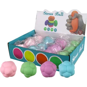 Žertovný předmět Antistresový míček popcorn 7 cm