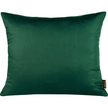 Povlečení Jednobarevné povlečení na polštář NOVA1 z bavlněného saténu - tmavě zelené