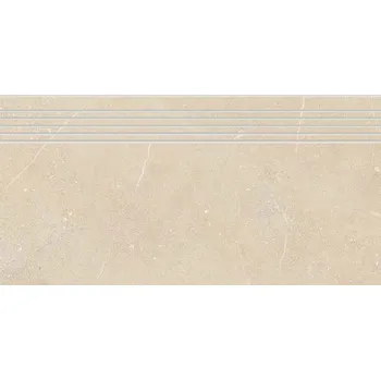 Dlažba Rako Fly DCPSR885, schodovka, béžová, matná, hladká, 30 x 60 x 0,9 cm