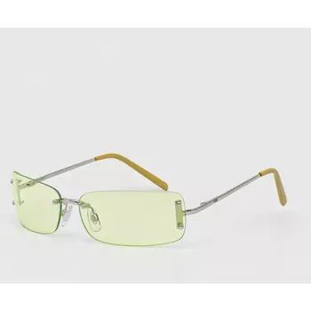 Brýle Vans pánské, zelená barva, VN000GMYCLH1 71X, vel. ONE SIZE