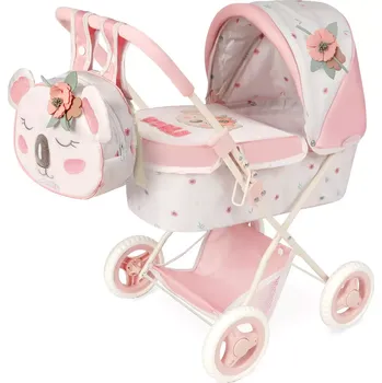 Kočárek pro panenku DeCuevas 85079 Skládací kočárek pro panenky s batůžkem KOALA 2024 - 60 cm