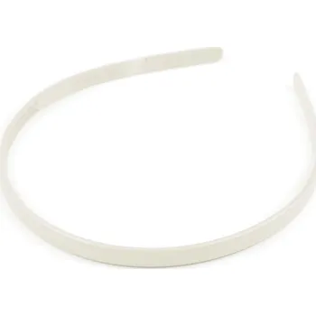Plastová čelenka do vlasů Varianta: 4 krémová světlá, Balení: 1 ks
