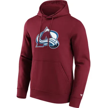 Pánská mikina Fanatics Pánská mikina Colorado Avalanche NHL Primary Logo Graphic Hoodie Velikost: XS