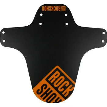 Blatník na kolo Blatník Rock Shox do odpružené vidlice černý-neon orange potisk