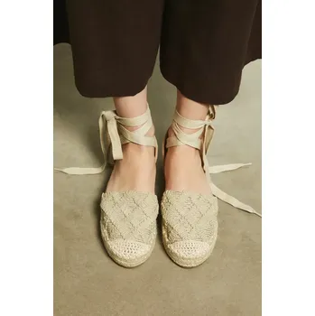 Dámské polobotky Espadrilky Medicine dámské, béžová barva RS25.OBD805 08X, EUR 41