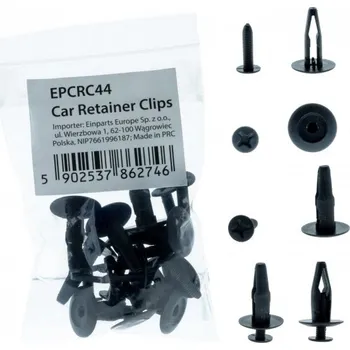 Klipsy upevňovací na auto 10 ks Einparts - dílna, nástroje, automobilové klipsy EINPARTS AUTOMOTIVE