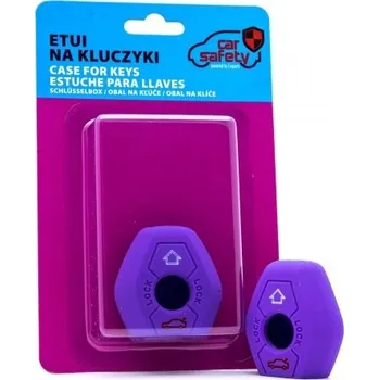 Fialové silikonové pouzdro na klíče BMW - EPKC115 CARSAFETY