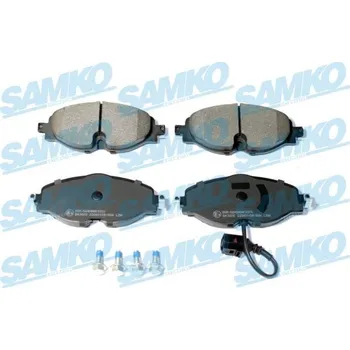 Brzdová destička Sada brzdových destiček, kotoučová brzda SAMKO 5SP1834