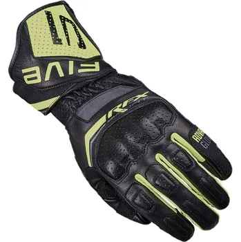 Moto rukavice Five RFX Sport Evo black/fluo yellow vel.M