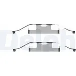 Sada příslušenství, obložení kotoučové brzdy DELPHI LX0596