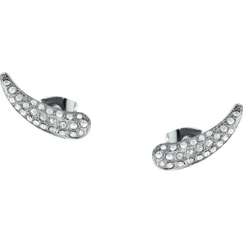 Náušnice Morellato Třpytivé podélné náušnice z oceli Design SAYP12 + 2 měsíce na vrácení zboží