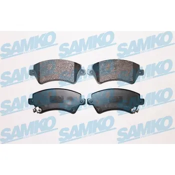 Brzdová destička Sada brzdových destiček, kotoučová brzda SAMKO 5SP1002