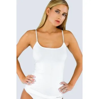 Tílko Gina 08015P - bavlna Bílá M/L