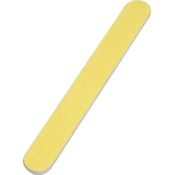Profesionální oboustranný rovný pilník se zrnitostí 100/240, žlutý